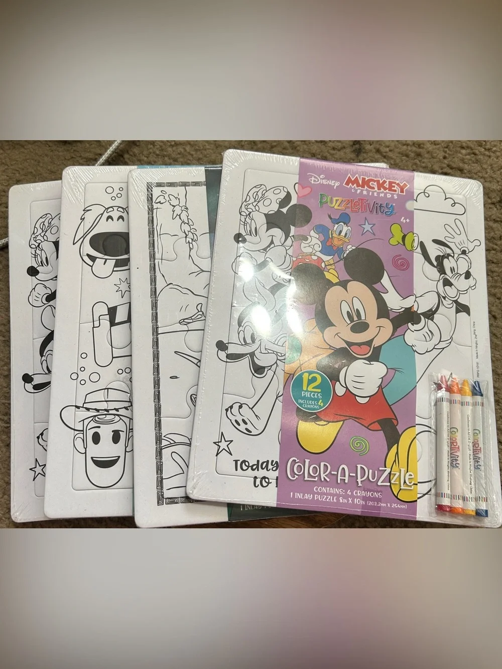 4-Children’s Coloring Puzzles
